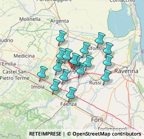 Mappa Via M. Montessori, 48022 Lugo RA, Italia (9.49529)