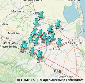 Mappa Via M. Montessori, 48022 Lugo RA, Italia (9.84105)