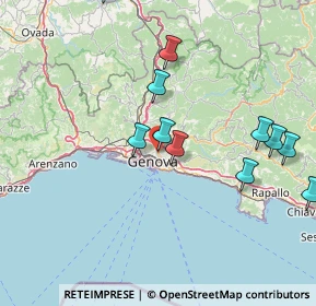 Mappa Via Montaldo Leonardo, 16137 Genova GE, Italia (16.72)