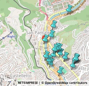 Mappa Via Bobbio 306 R 16137 Genova, 16100 Genova GE, Italia (0.5345)