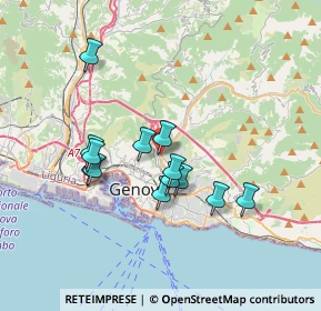 Mappa Via Bobbio, 16100 Genova GE, Italia (3.04154)