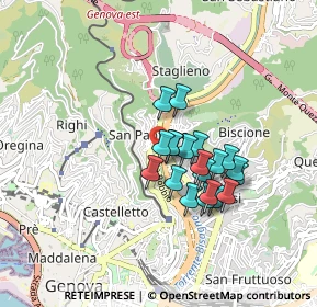 Mappa Via Bobbio 306 R 16137 Genova, 16100 Genova GE, Italia (0.65)