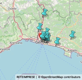 Mappa Via Giuseppe Maria Saporiti, 16134 Genova GE, Italia (7.02727)