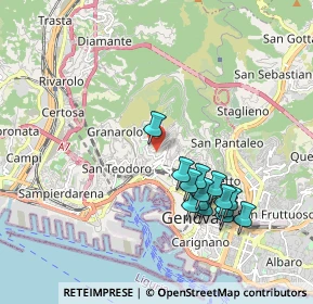 Mappa Via Boine, 16134 Genova GE, Italia (1.915)