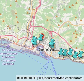 Mappa Via Boine, 16134 Genova GE, Italia (4.53182)