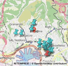 Mappa Via Boine, 16134 Genova GE, Italia (1.0385)