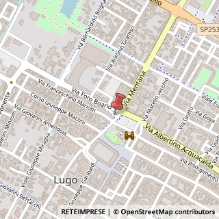 Mappa Via Foro Boario,  17, 48022 Lugo, Ravenna (Emilia Romagna)
