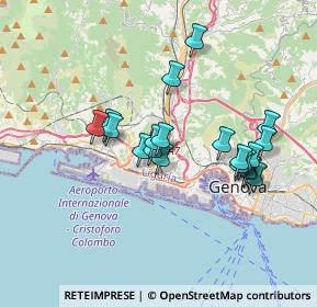 Mappa Perini, 16152 Genova GE, Italia (3.2385)