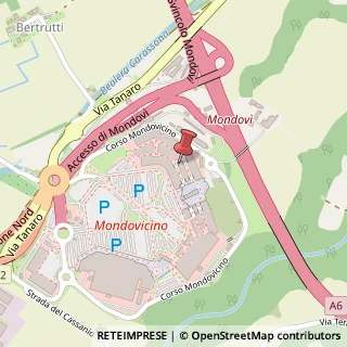 Mappa Corso Mondovicino, 80, 12084 Mondovì, Cuneo (Piemonte)