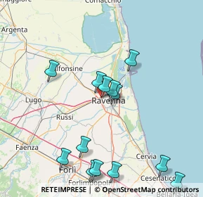 Mappa Via Tivoli, 48124 Ravenna RA, Italia (17.72)