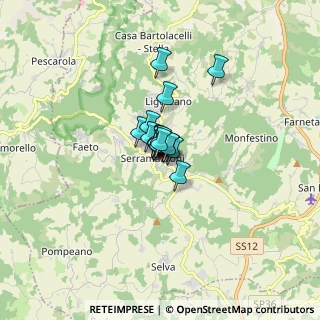 Mappa Via Roma, 41028 Serramazzoni MO, Italia (0.551)