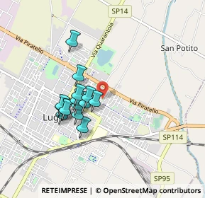 Mappa Via Giovanni Pagano, 48022 Lugo RA, Italia (0.72733)