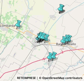 Mappa Via Giovanni Pagano, 48022 Lugo RA, Italia (2.95353)