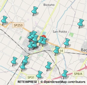 Mappa Via Giovanni Pagano, 48022 Lugo RA, Italia (2.116)
