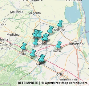 Mappa Via Giovanni Pagano, 48022 Lugo RA, Italia (10.2375)