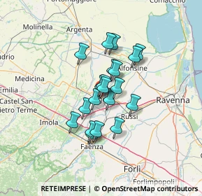 Mappa Via Giovanni Pagano, 48022 Lugo RA, Italia (9.3135)