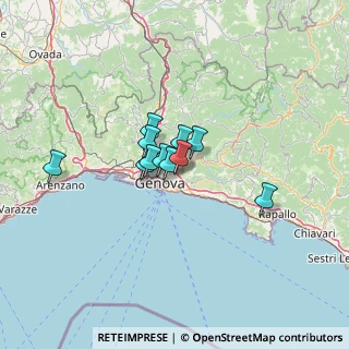 Mappa Salita Chiapparolo, 16144 Genova GE, Italia (7.74455)