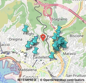 Mappa Via Carso, 16137 Genova GE, Italia (0.737)