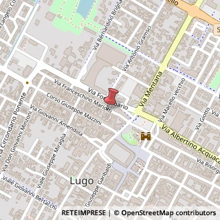 Mappa Via F. Mariotti, 38, 48022 Lugo, Ravenna (Emilia Romagna)