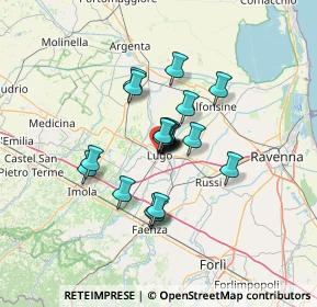 Mappa Via Roma, 48022 Lugo RA, Italia (8.683)