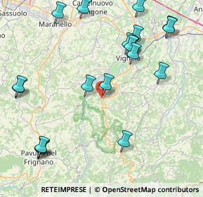 Mappa Via G. Garibaldi, 41052 Guiglia MO, Italia (10.1)