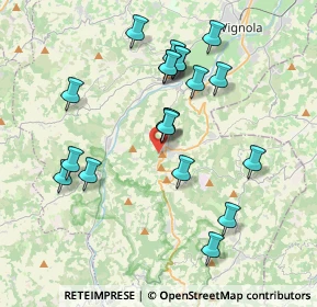 Mappa Via G. Garibaldi, 41052 Guiglia MO, Italia (3.7515)