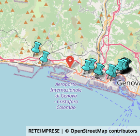 Mappa Via Giacomo Puccini, 16164 Genova GE, Italia (4.863)