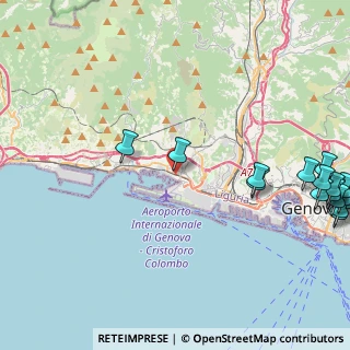 Mappa Via Giacomo Puccini, 16164 Genova GE, Italia (6.61647)