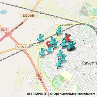 Mappa Via Faentina, 48121 Ravenna RA, Italia (0.715)