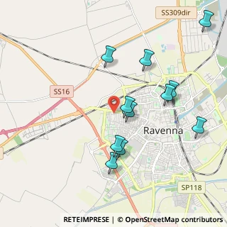 Mappa Via Faentina, 48121 Ravenna RA, Italia (2.05545)