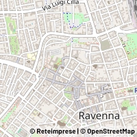 Mapa Ravenna