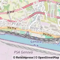 Mapa Genova
