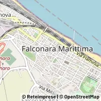 Mapa Falconara Marittima