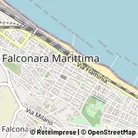 Map Falconara Marittima