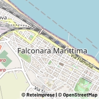 Map Falconara Marittima