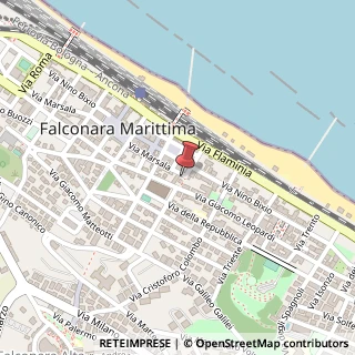 Mappa Via Goffredo Mameli, 14, 60015 Falconara Marittima, Ancona (Marche)