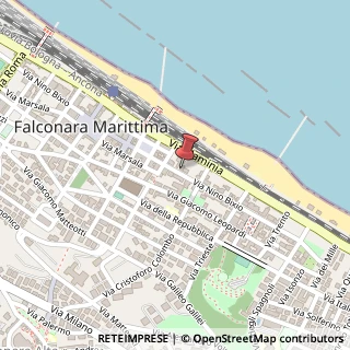 Mappa Via Nino Bixio, 39, 60015 Falconara Marittima, Ancona (Marche)