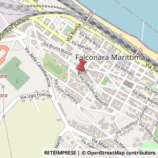 Mappa Via Giacomo Matteotti, 17, 60015 Falconara Marittima, Ancona (Marche)