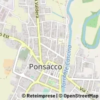 Kaart Ponsacco