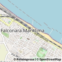 Map Falconara Marittima