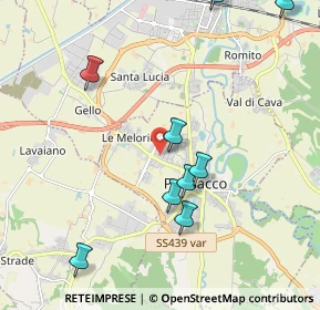 Mappa Via Firenze, 56038 Ponsacco PI, Italia (3.437)