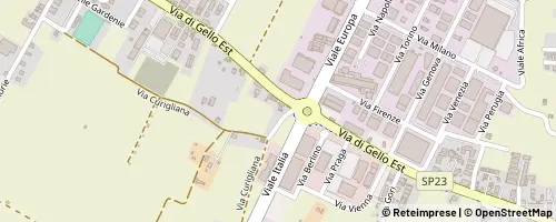 Mappa Ponsacco