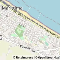 Kaart Falconara Marittima