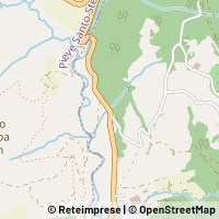 Map Pieve Santo Stefano