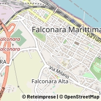 지도 Falconara Marittima