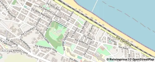Mappa Falconara Marittima
