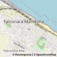 Karte Falconara Marittima