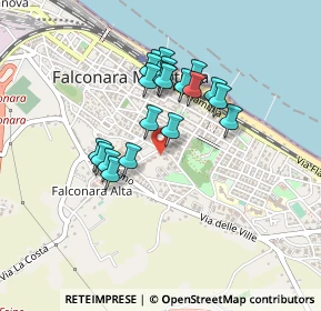 Mappa Via Galileo Galilei, 60015 Falconara Marittima AN, Italia (0.361)