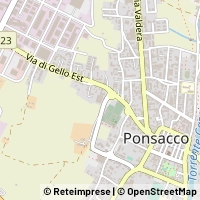 지도 Ponsacco