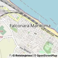 Hartă Falconara Marittima